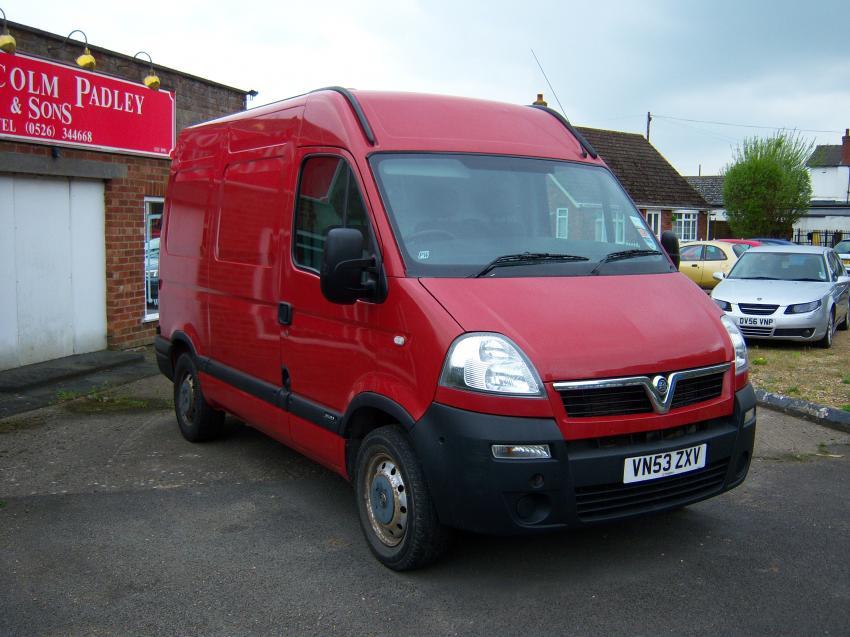 View VAUXHALL MOVANO 3.5T SWB H-R DTI